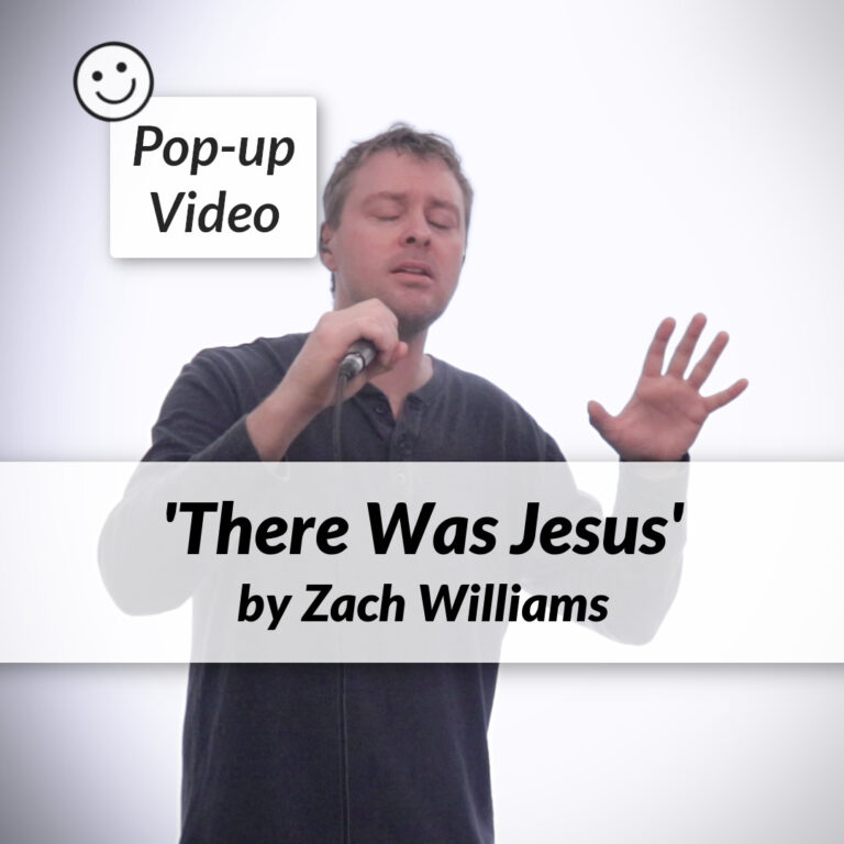 “There Was Jesus” (encouraging full band cover version)